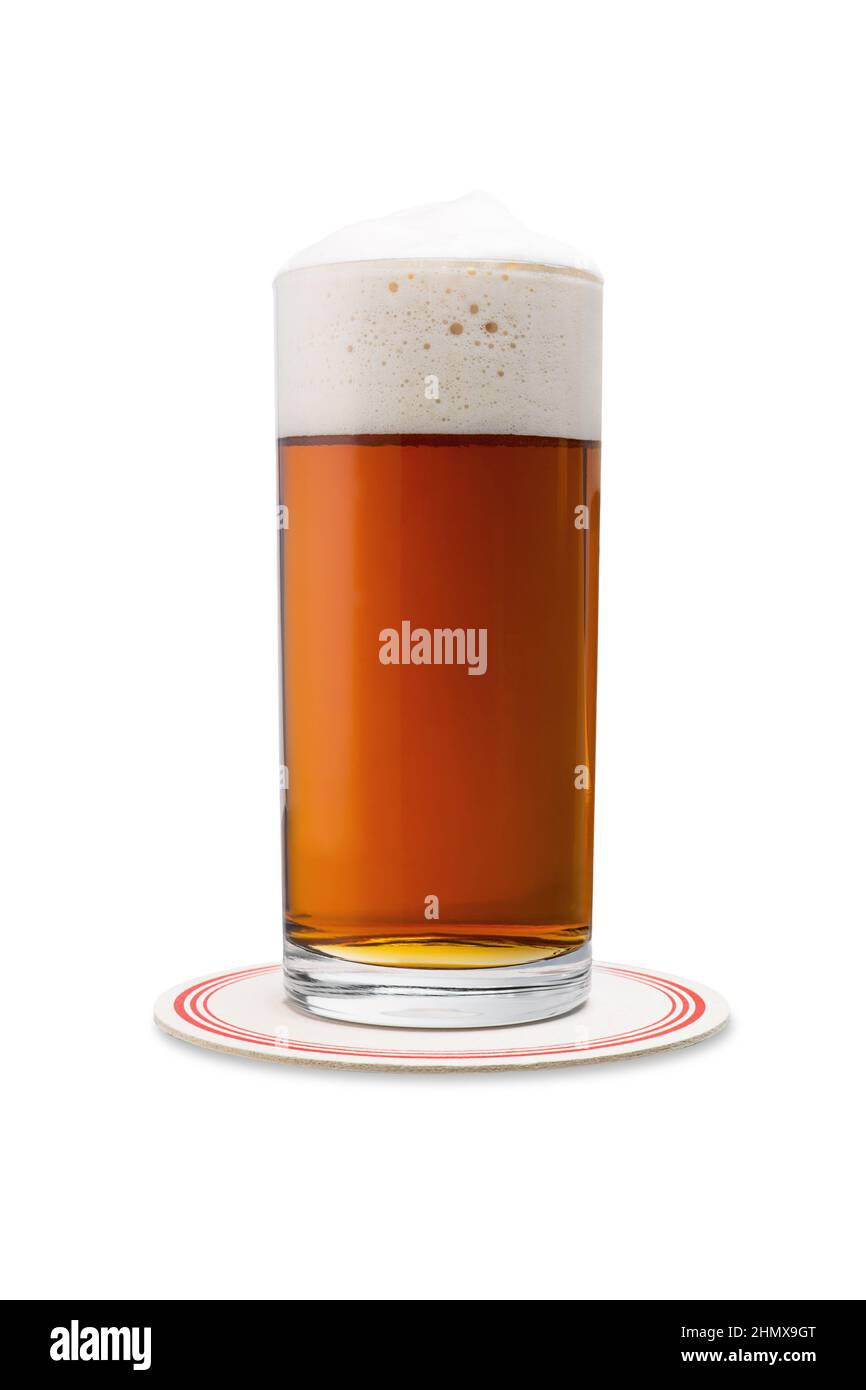 Vieux verre à bière de Düsseldorf en allemagne Banque D'Images
