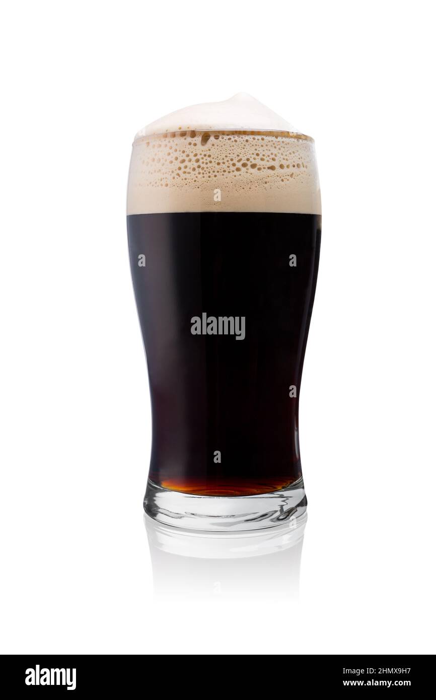 Bière de stout irlandaise Banque D'Images