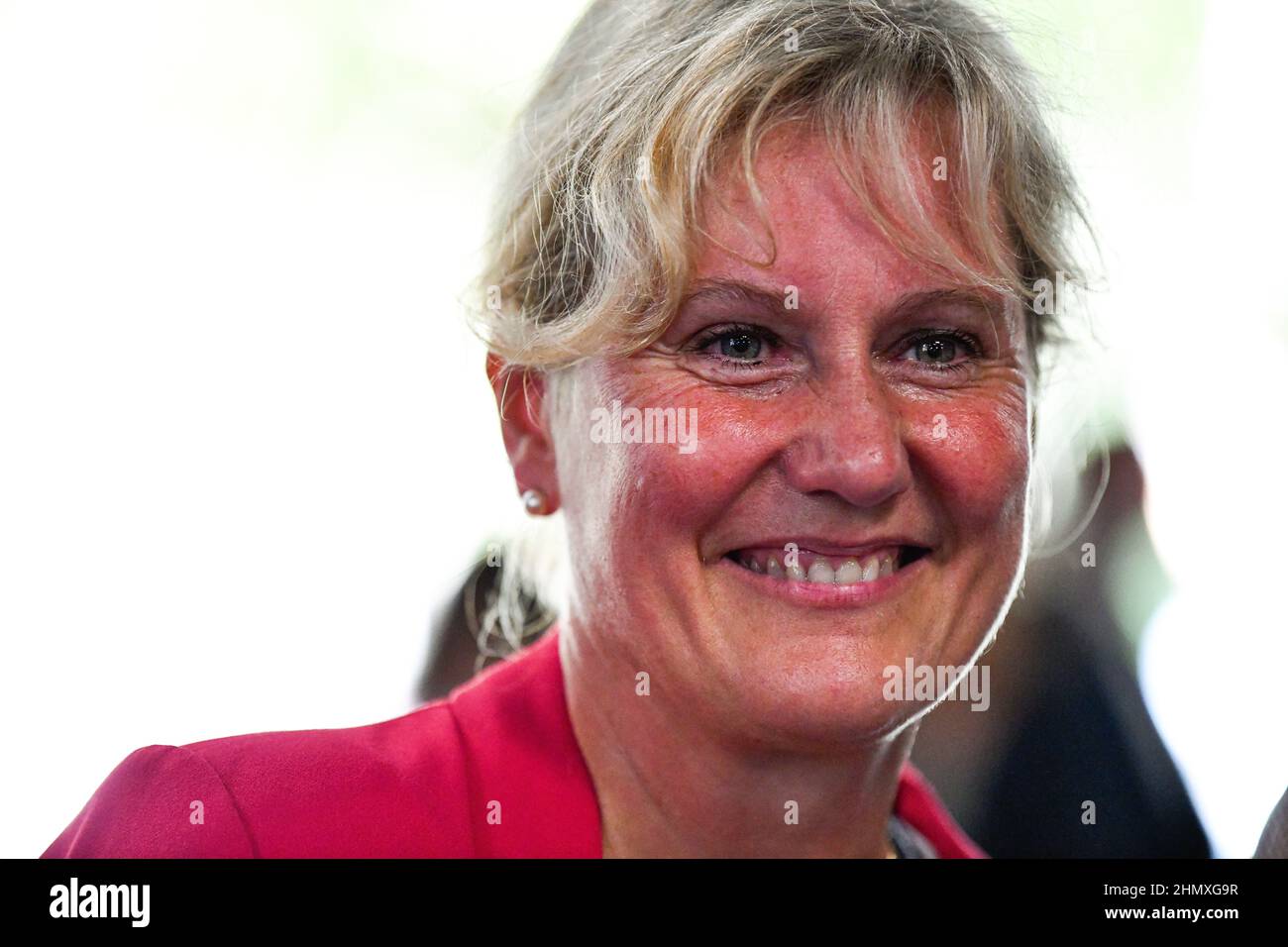 Nadine Morano, membre du parti de droite français les Républicains (LR) lors de l'année 'Campus des jeunes Républicainss' (Campus des jeunes Républicains) h Banque D'Images