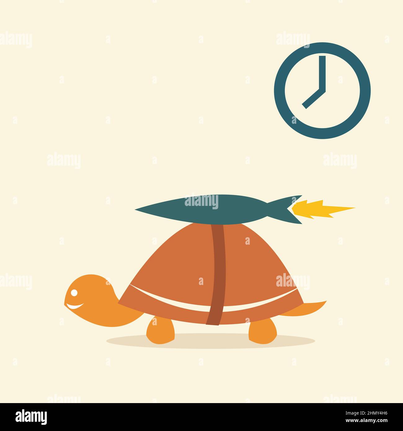 Image vectorielle d'une fusée tao. Illustration vectorielle superposée facile à modifier. Illustration de Vecteur