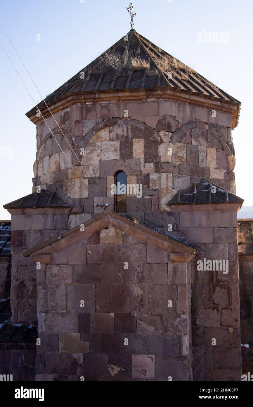 Église de Voskepar. Église Saint-Astvatsatsin Voskepar, province de Tavoush, Arménie Banque D'Images