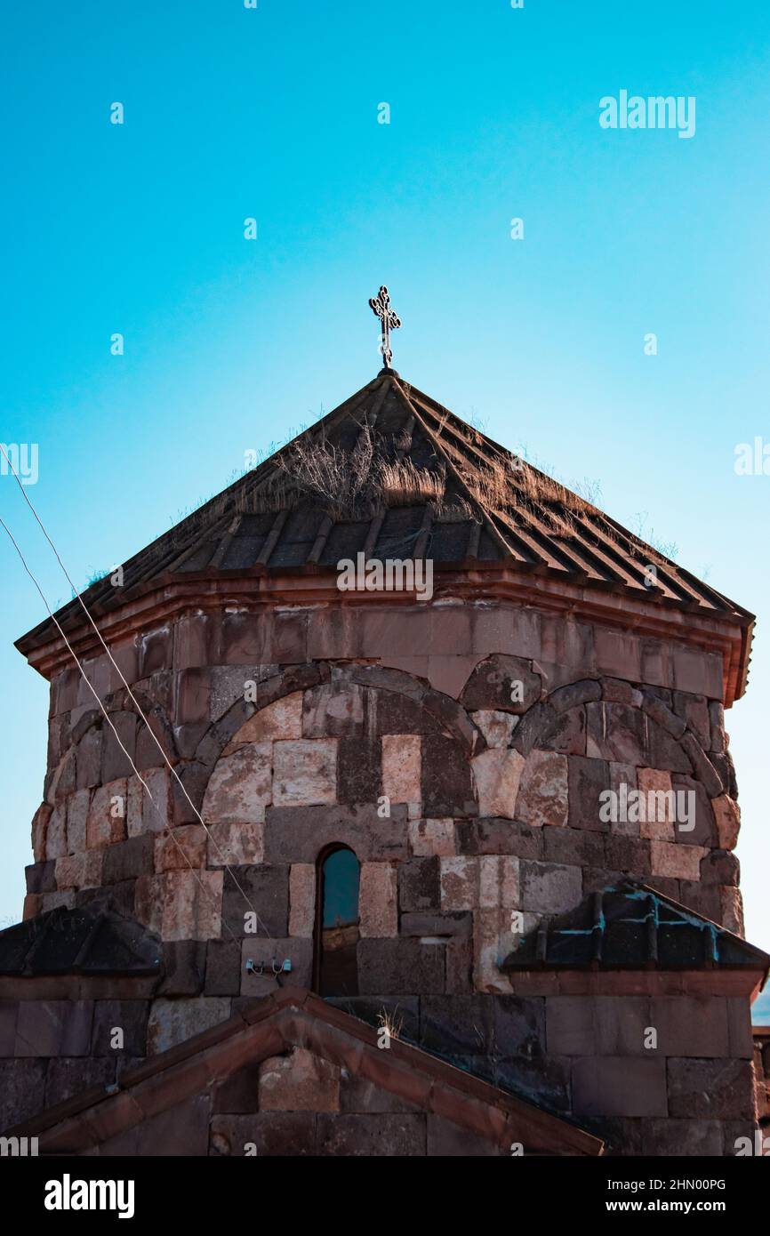 Église de Voskepar. Église Saint-Astvatsatsin Voskepar, province de Tavoush, Arménie Banque D'Images