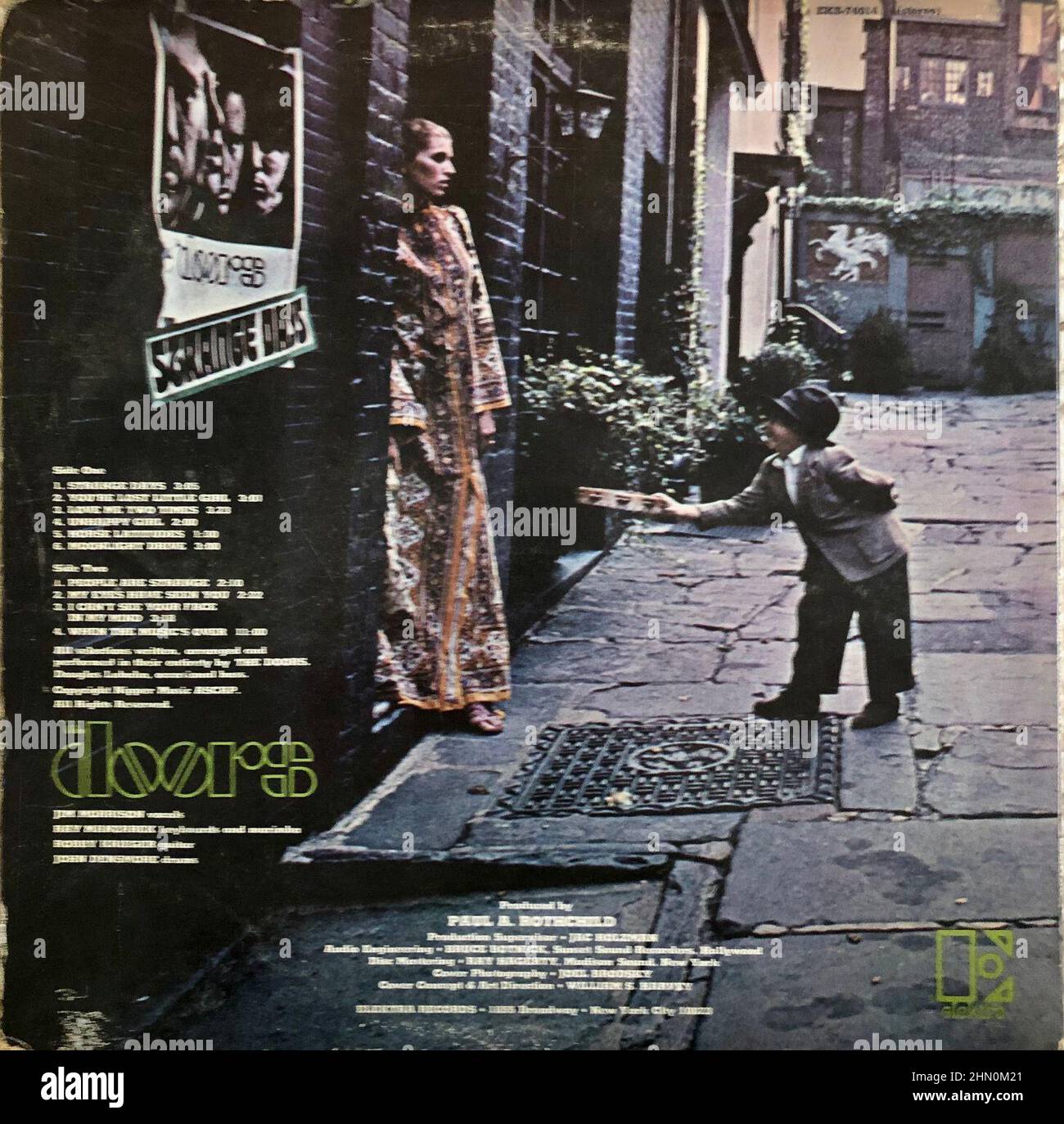 The Doors, Strange Days Record Album, 1967 Banque D'Images