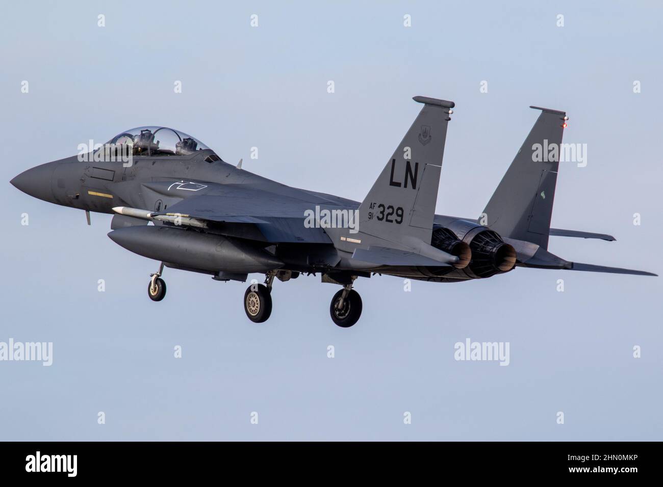 McDonnell Douglas F-15E Strike Eagle Banque D'Images