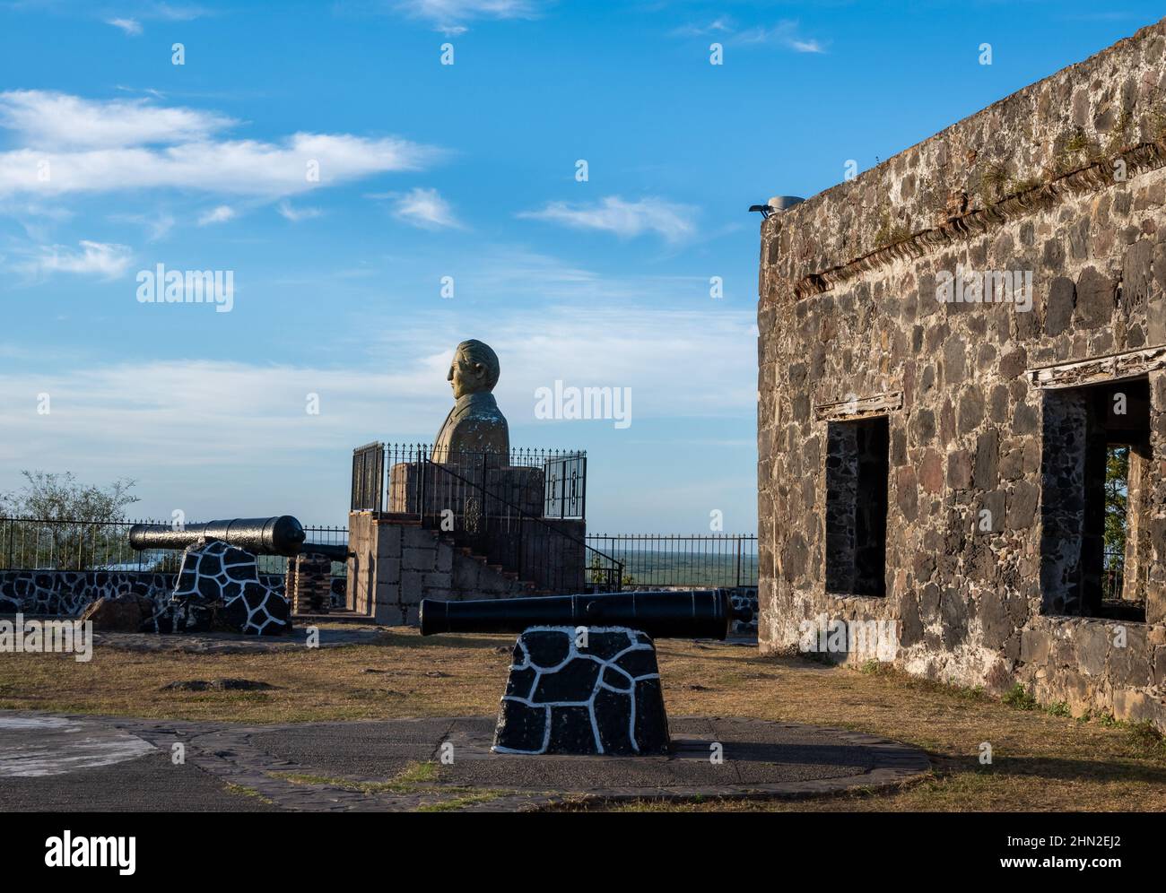 Fort San Basilio, ou Fuerte de la Contaduria. San Blas, Nayarit, Mexique. Banque D'Images