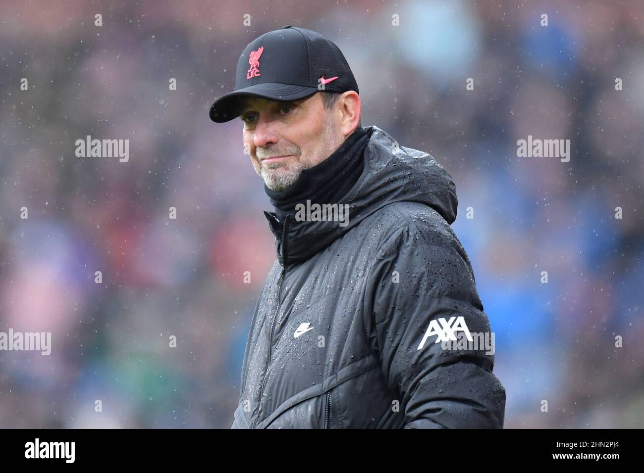 Burnley, Royaume-Uni. 13th févr. 2022. Jurgen Klopp, responsable de Liverpool, lors du match de la Premier League à Turf Moor, Burnley, Royaume-Uni. Date de la photo: Dimanche 13 février 2022. Crédit photo devrait se lire: Anthony Devlin crédit: Anthony Devlin/Alamy Live News Banque D'Images