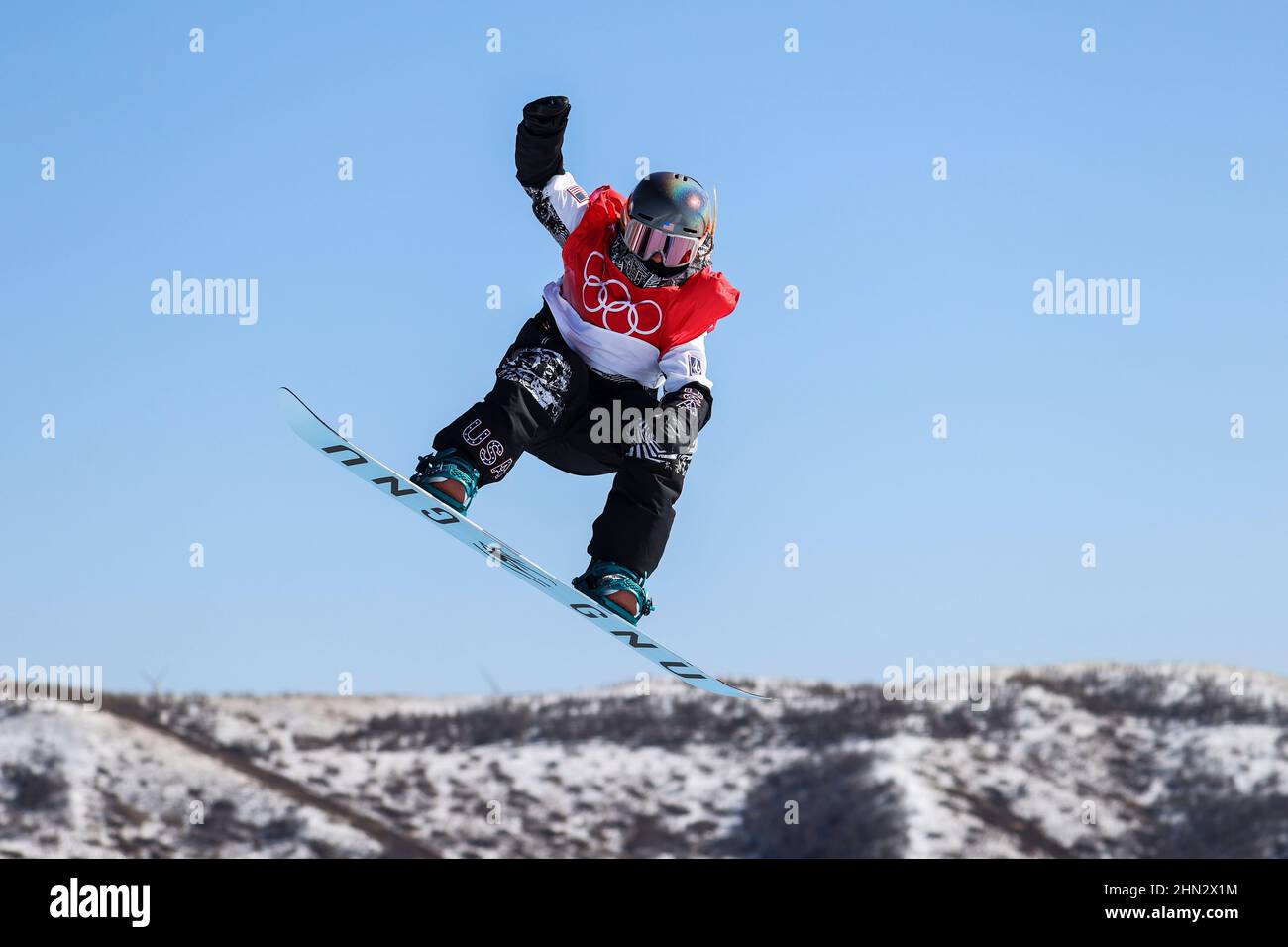 Jamie Anderson (EtatsUnis), 5 FÉVRIER 2022 snowboard qualification