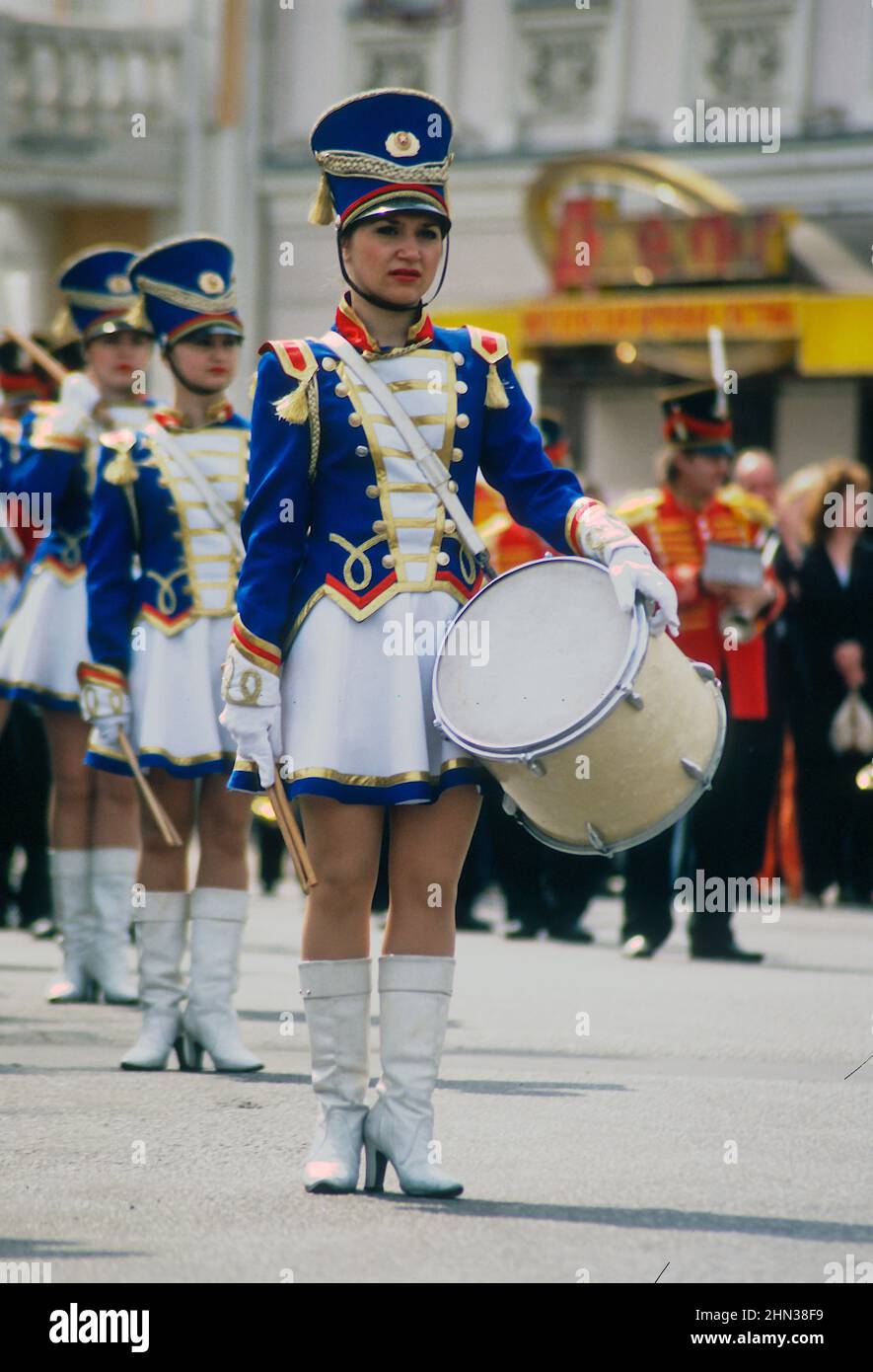 Costume de majorette de tambour Banque de photographies et d’images à haute résolution Alamy