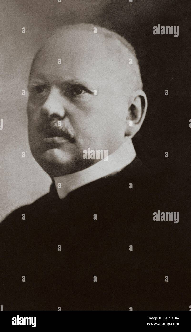 Photo d'archives de Maximilian Hussarek von Heinlein. 1918 Maximilian Hussarek von Heinlein (1865 – 1935), nommé Baron (Freiherr) en 1 Banque D'Images