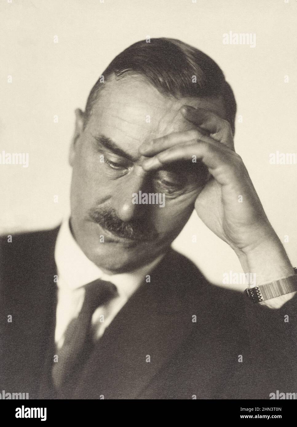 Photo vintage de Thomas Mann. 1925 Paul Thomas Mann (1875–1955) était un romancier allemand, un auteur de nouvelles, un critique social, un philanthrope, un essayiste, un Banque D'Images