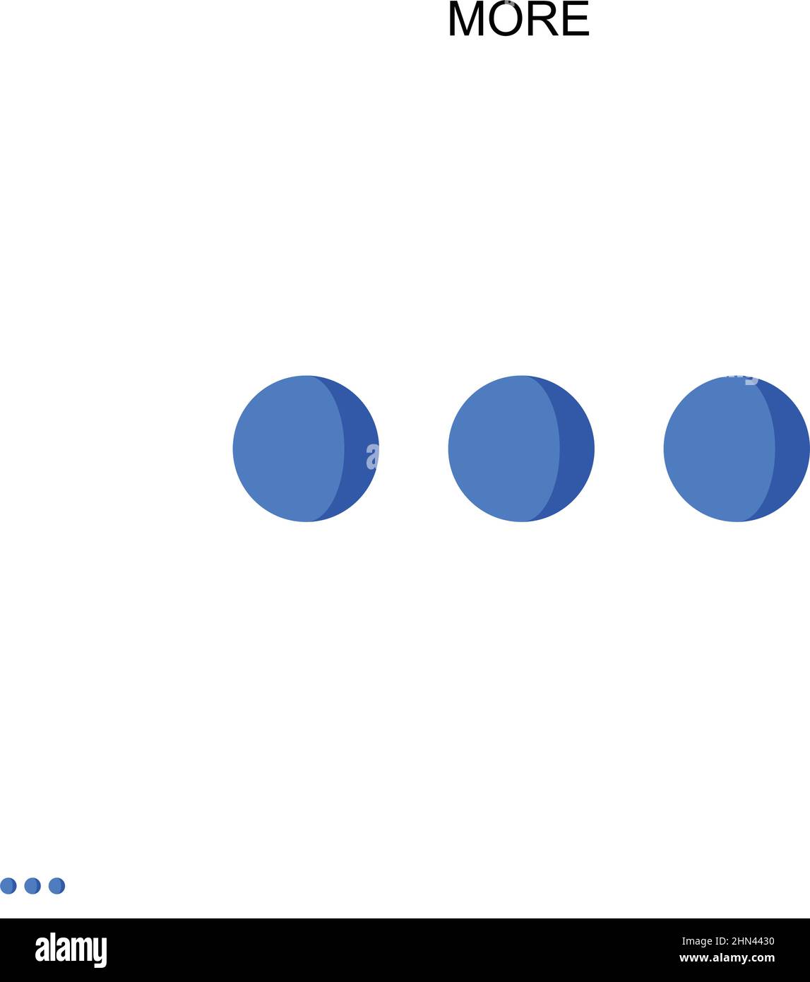 Icône de vecteur plus simple. Modèle de conception de symbole d'illustration pour élément d'interface utilisateur Web mobile. Illustration de Vecteur