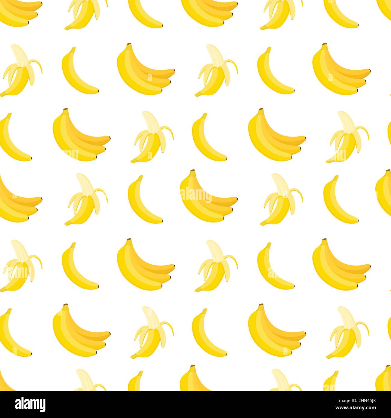 Motif de banane sans couture, illustration vectorielle Illustration de Vecteur