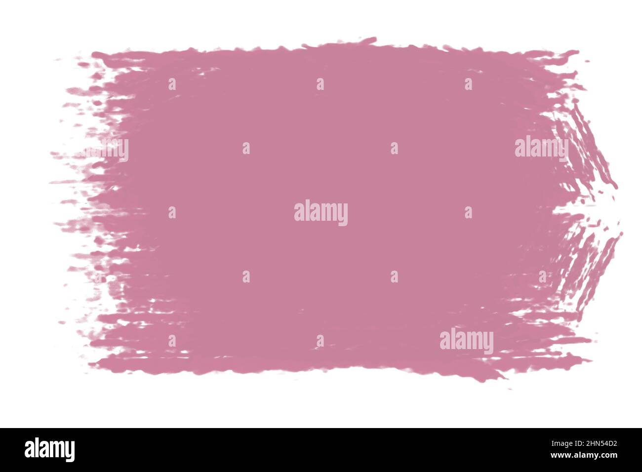 Forme de pinceau mauve sur fond blanc Banque D'Images