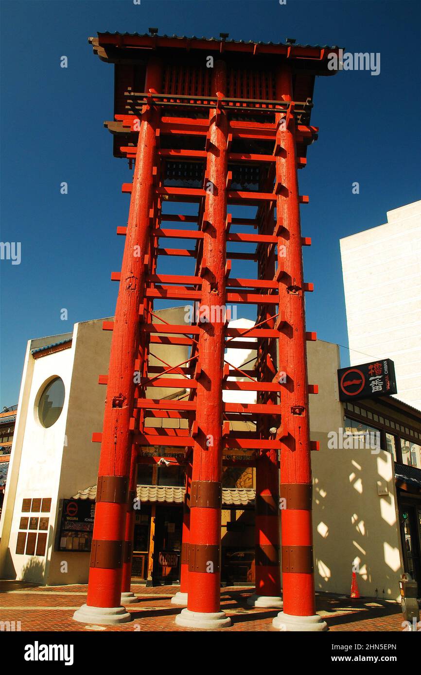 Torii, petit Tokyo Banque D'Images