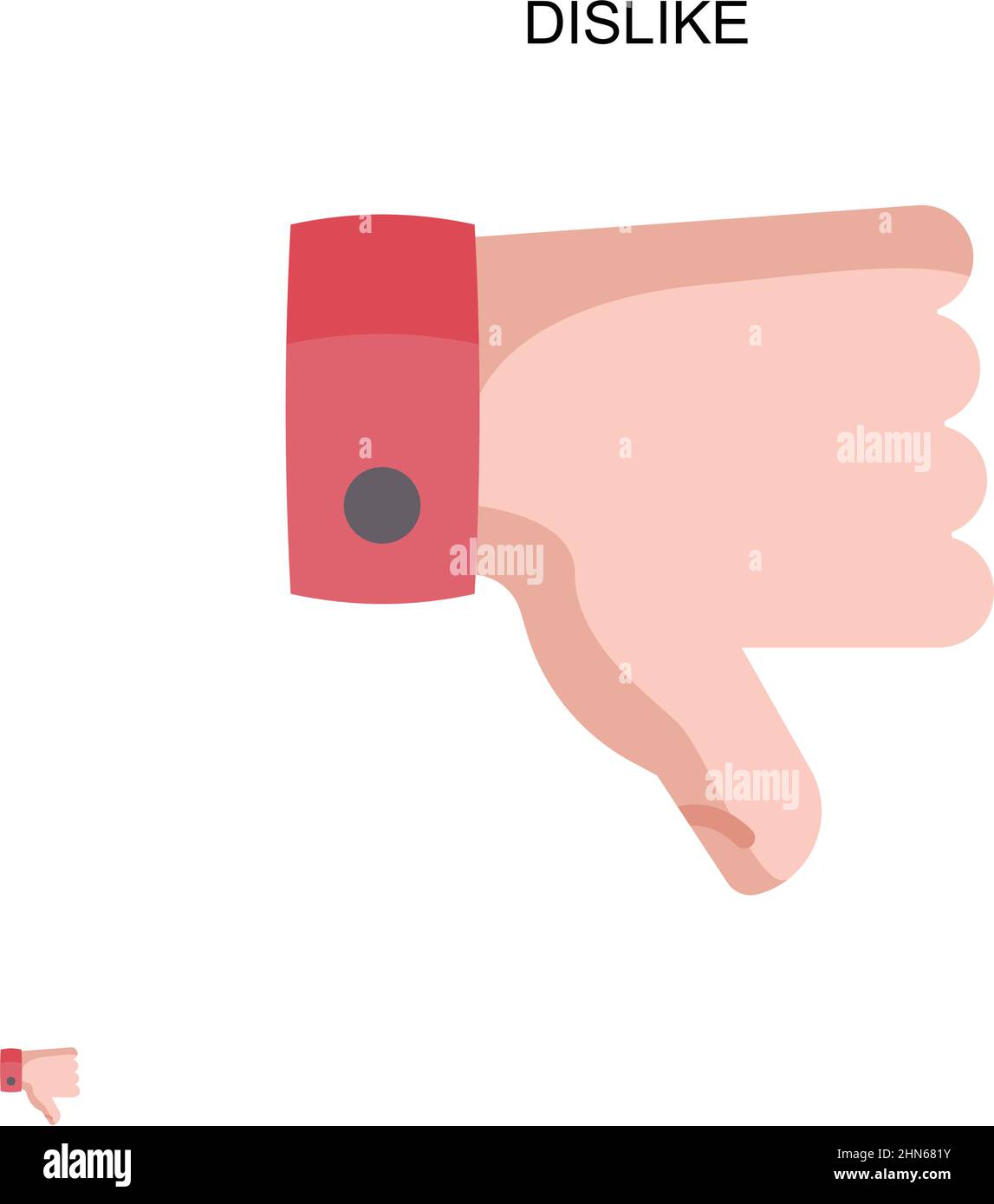N'aime pas l'icône de vecteur simple.Modèle de conception de symbole d'illustration pour élément d'interface utilisateur Web mobile. Illustration de Vecteur N'aime pas l'icône de vecteur simple.Modèle de conception de symbole d'illustration pour élément d'interface utilisateur Web mobile. Illustration de Vecteur