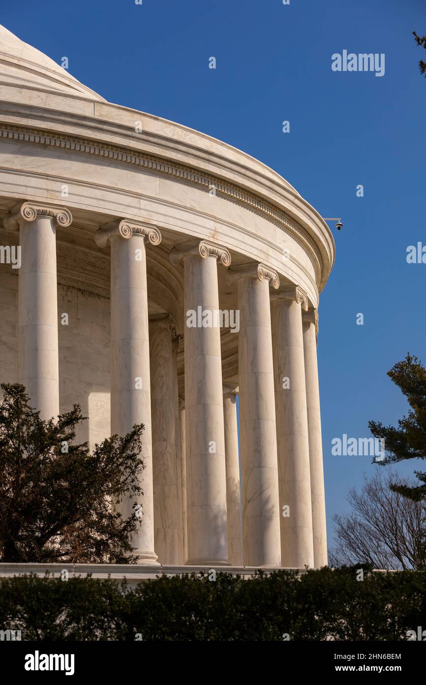 WASHINGTON, DC, USA - Jefferson Memorial. Banque D'Images