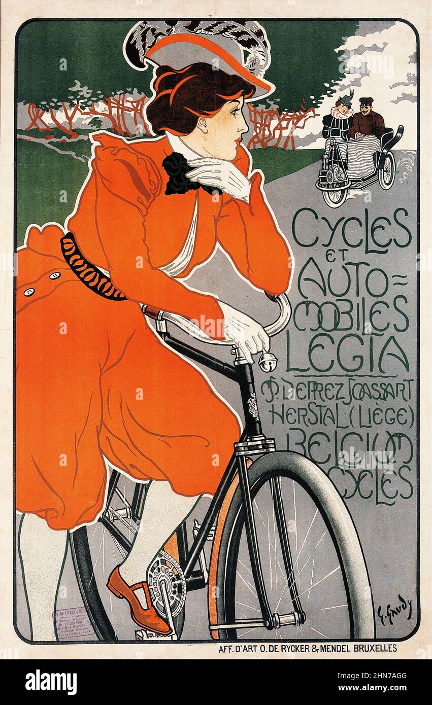 Belgium poster cycles Banque de photographies et d’images à haute ...