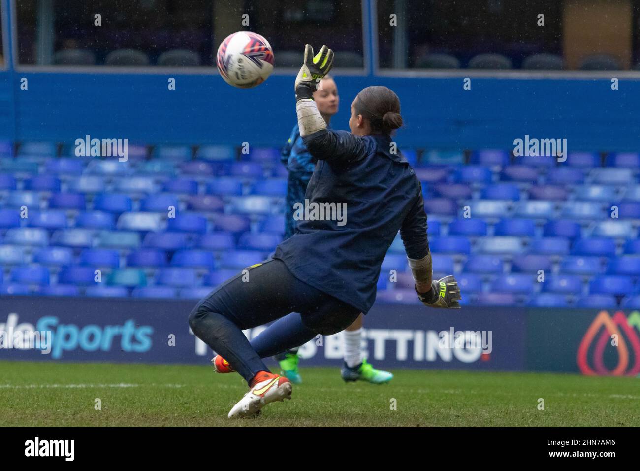 Birmingham City femmes vs Tottenham Hotspur femmes - faits saillants du match de Super League féminine (février 2022) | Tottenham gagne 2-0 Banque D'Images