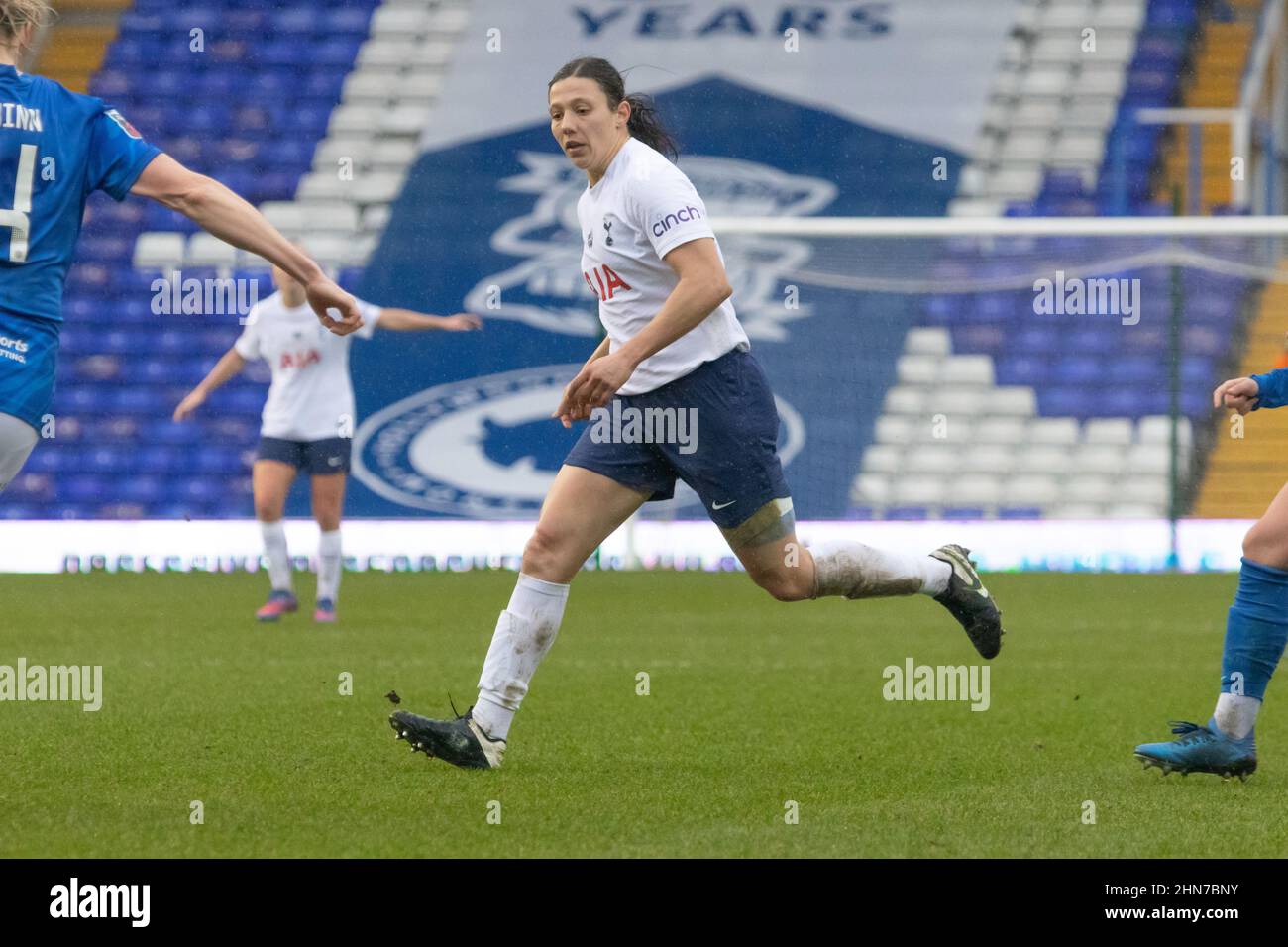 Birmingham City femmes vs Tottenham Hotspur femmes - faits saillants du match de Super League féminine (février 2022) | Tottenham gagne 2-0 Banque D'Images