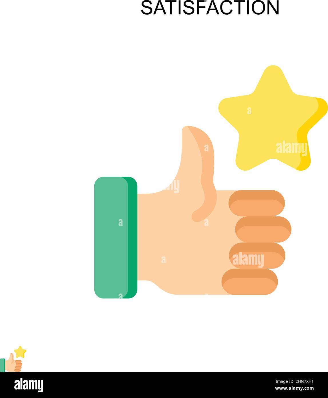 Satisfaction icône de vecteur simple.Modèle de conception de symbole d'illustration pour élément d'interface utilisateur Web mobile. Illustration de Vecteur Satisfaction icône de vecteur simple.Modèle de conception de symbole d'illustration pour élément d'interface utilisateur Web mobile. Illustration de Vecteur