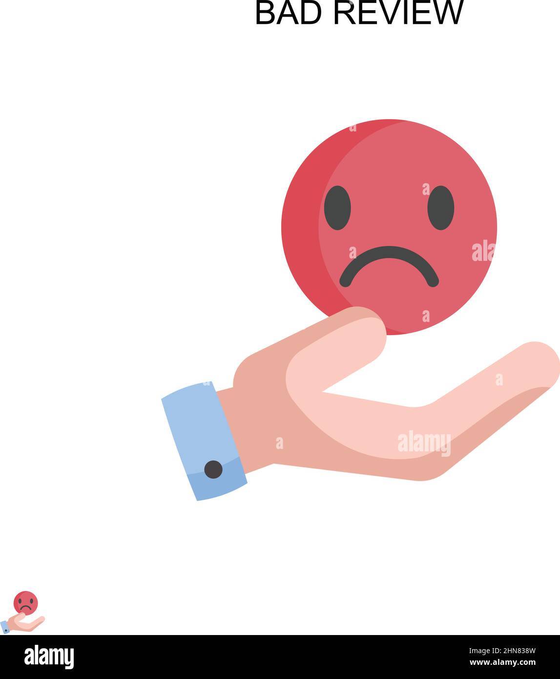 Icône de vecteur simple de revue incorrecte. Modèle de conception de symbole d'illustration pour élément d'interface utilisateur Web mobile. Illustration de Vecteur Icône de vecteur simple de revue incorrecte. Modèle de conception de symbole d'illustration pour élément d'interface utilisateur Web mobile. Illustration de Vecteur