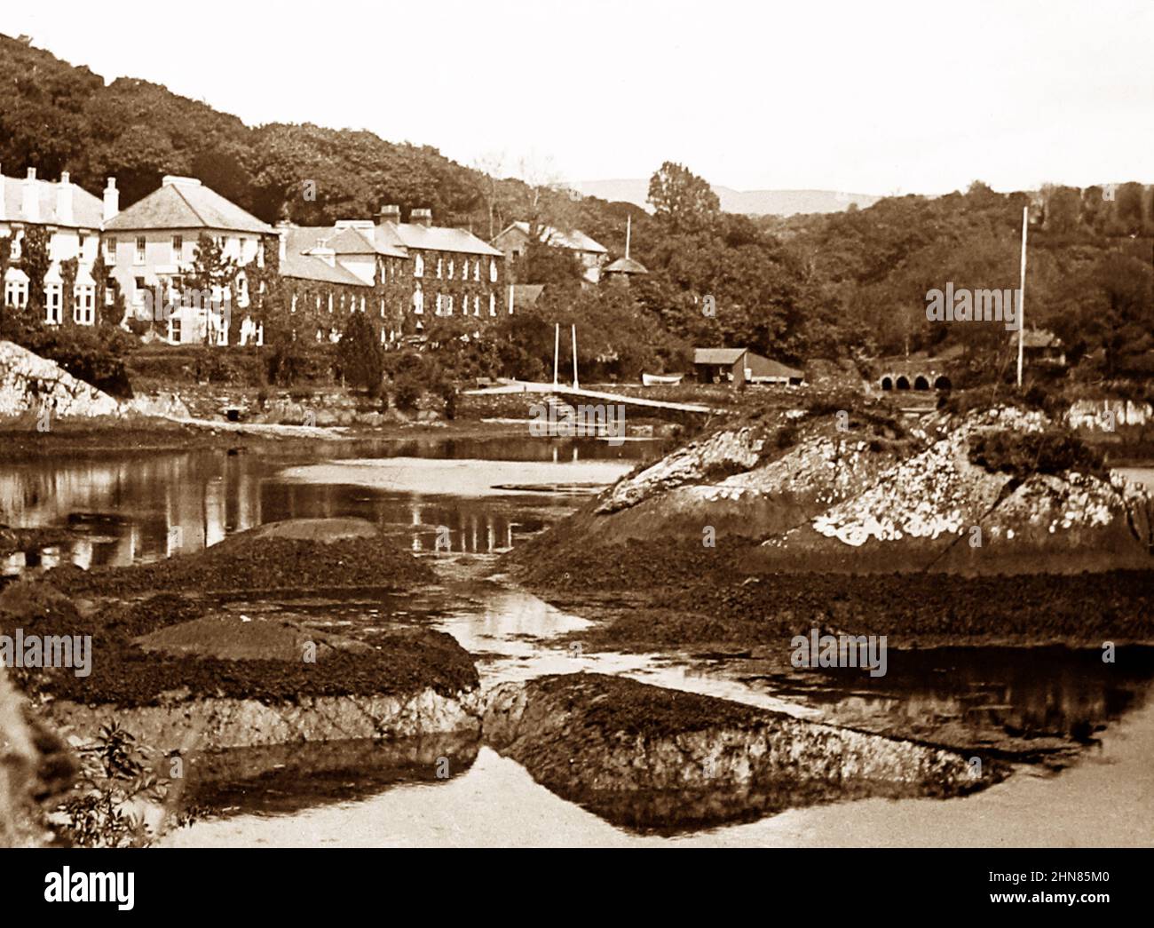 Eccles Hotel, Glengarriff, Irlande, époque victorienne Banque D'Images