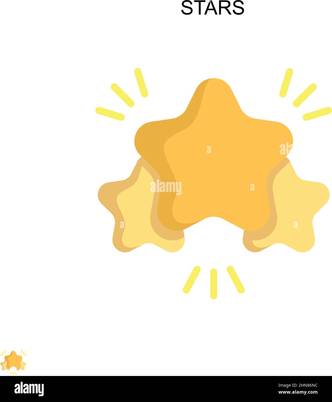 Étoiles icône vecteur simple.Modèle de conception de symbole d'illustration pour élément d'interface utilisateur Web mobile. Illustration de Vecteur Étoiles icône vecteur simple.Modèle de conception de symbole d'illustration pour élément d'interface utilisateur Web mobile. Illustration de Vecteur