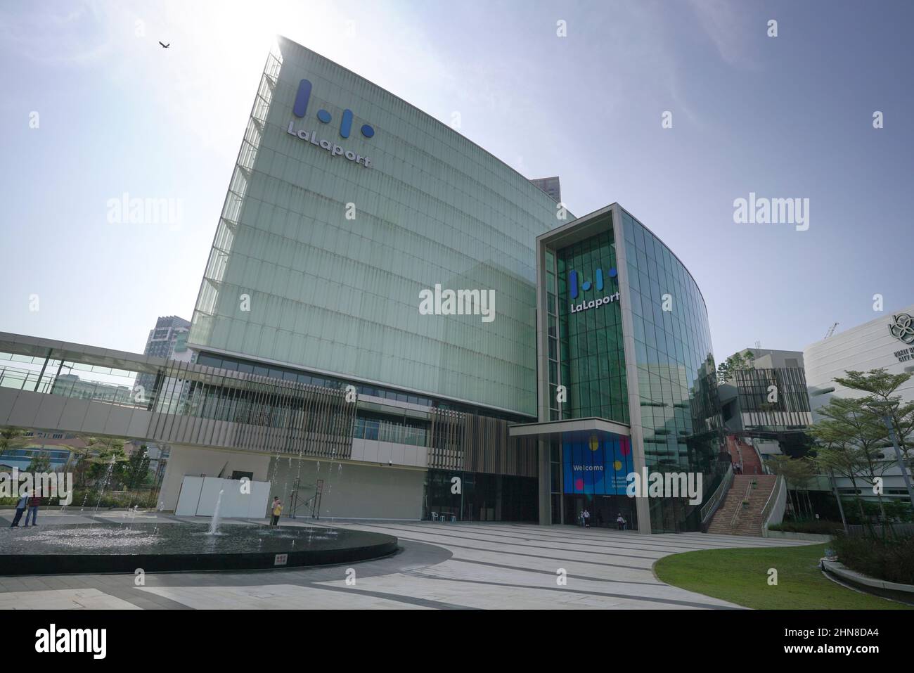 Kuala Lumpur, Malaisie - février 1st 2022 : l'extérieur et l'avant du parc commercial Mitsui Lalaport Bukit Bintang City Centre Kuala Lumpur. C'est la maide Banque D'Images