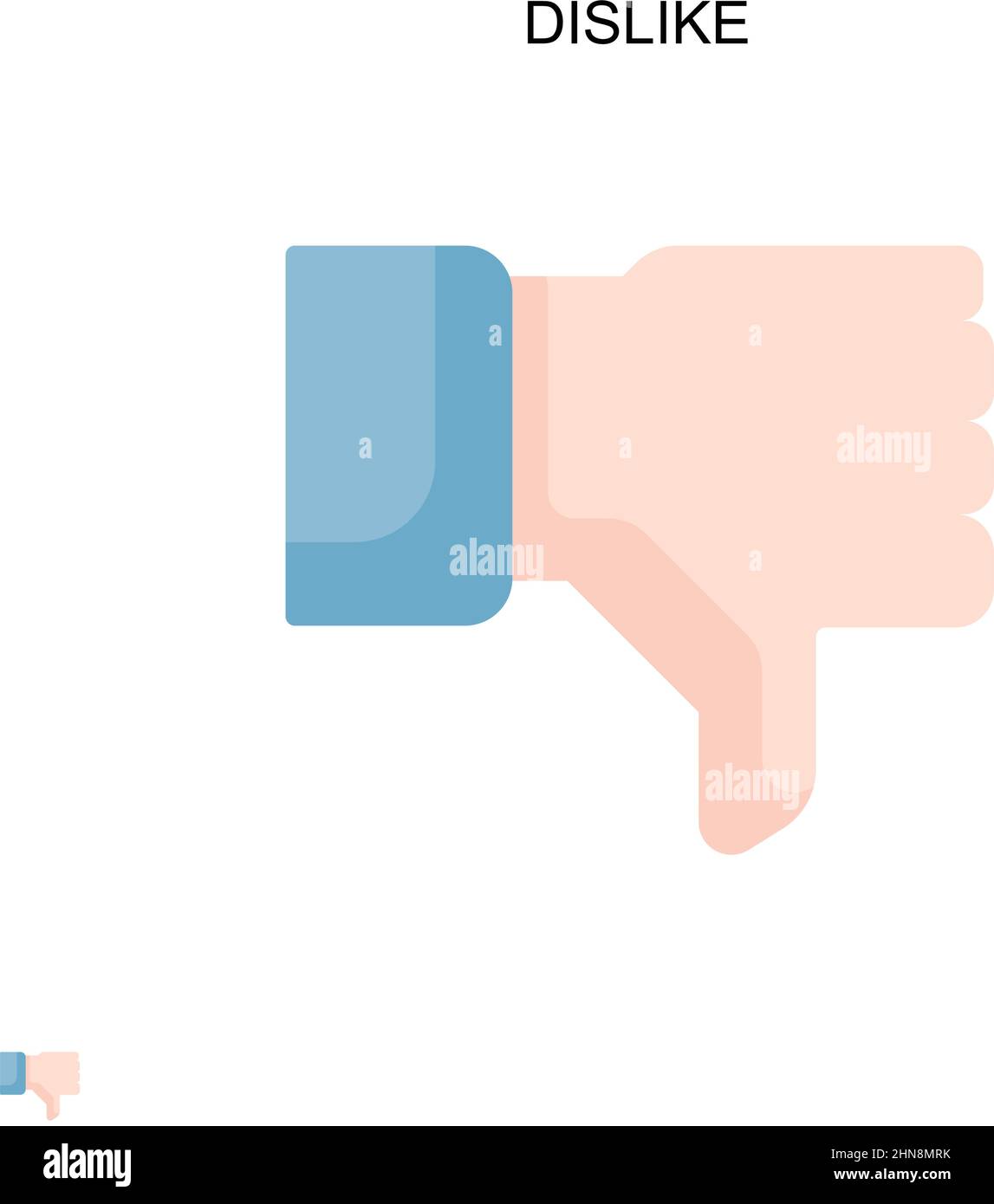 N'aime pas l'icône de vecteur simple.Modèle de conception de symbole d'illustration pour élément d'interface utilisateur Web mobile. Illustration de Vecteur N'aime pas l'icône de vecteur simple.Modèle de conception de symbole d'illustration pour élément d'interface utilisateur Web mobile. Illustration de Vecteur