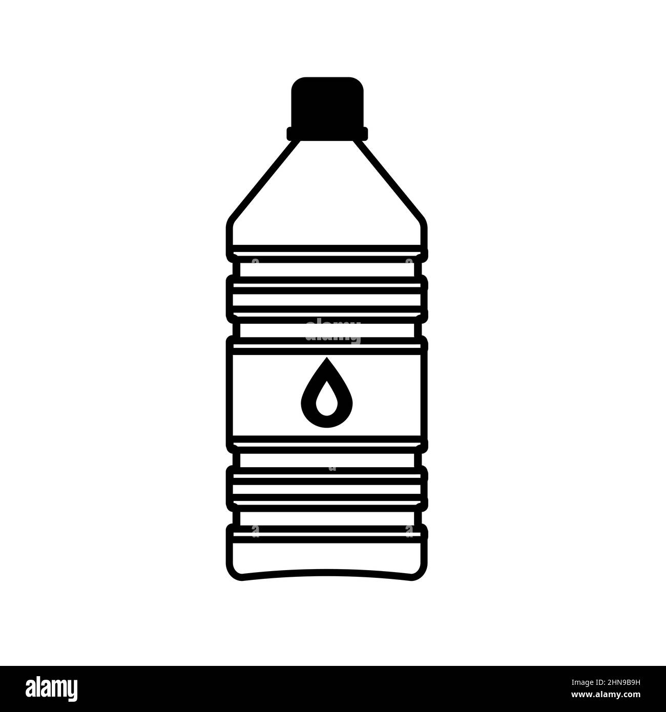 Icône vectorielle abstraite sur le blanc, Illustration isolée pour la conception graphique et web.Symbole plat simple. Illustration de Vecteur