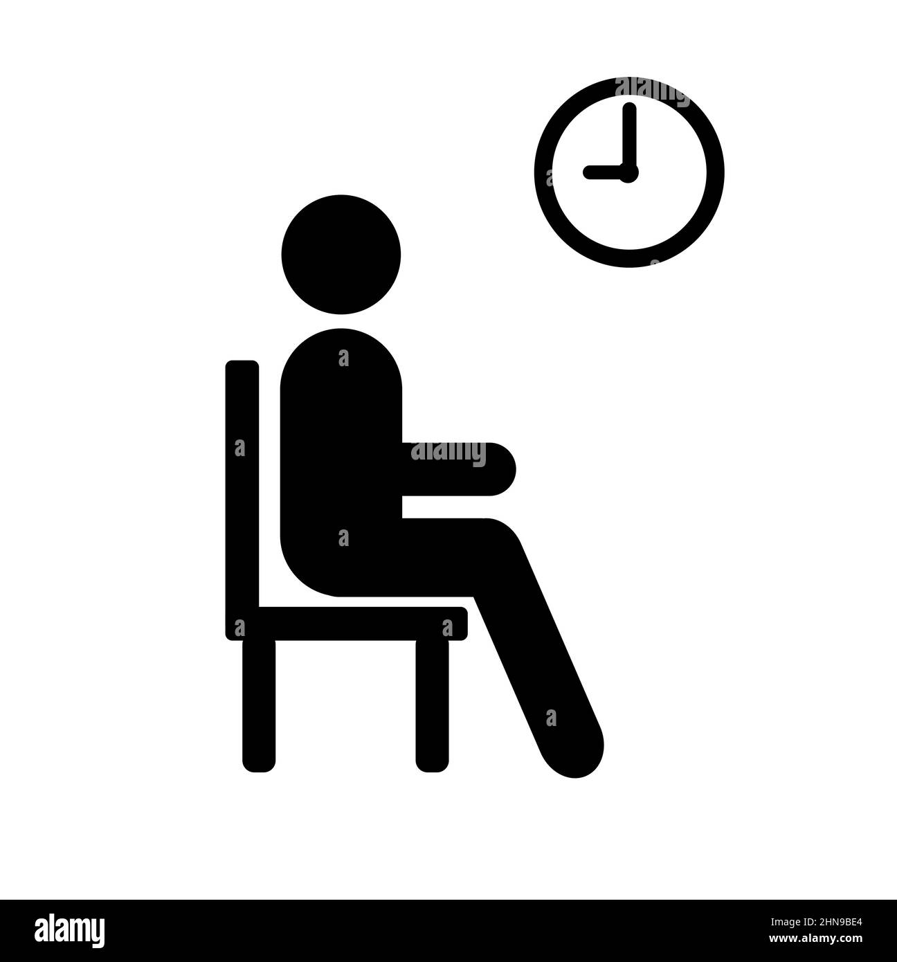 Icône vectorielle abstraite sur le blanc, Illustration isolée pour la conception graphique et web.Symbole plat simple. Illustration de Vecteur