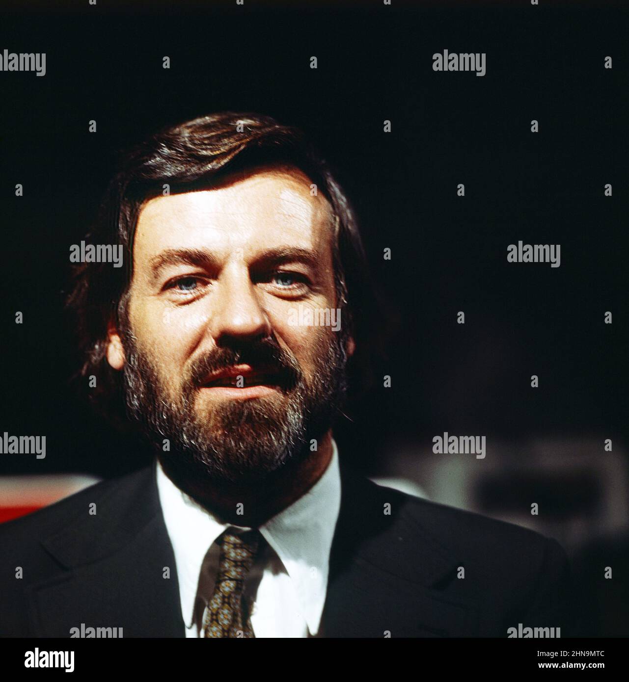 Hans Dieter Schwarze, deutscher Schiftsteller, Schauspieler und Regisseur, Deutschland UM 1977. Banque D'Images