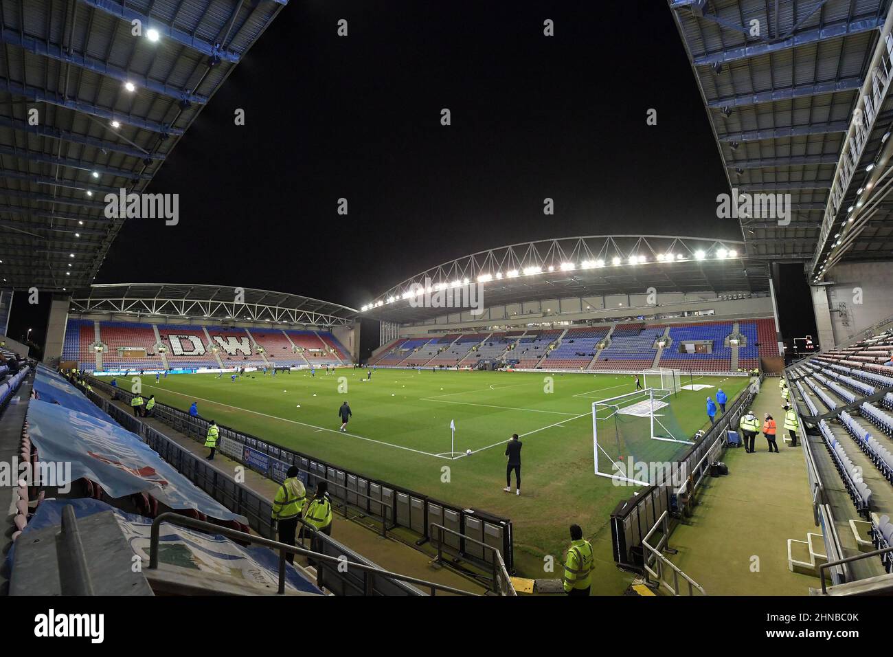 Wigan athlétique contre crewe alexandra Banque de photographies et d