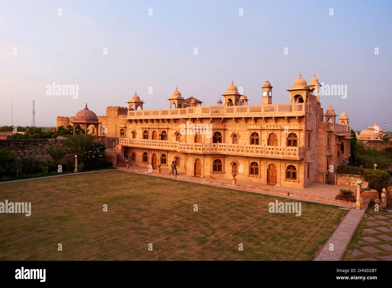 Inde Rajasthan. Fort Khimsar Banque D'Images