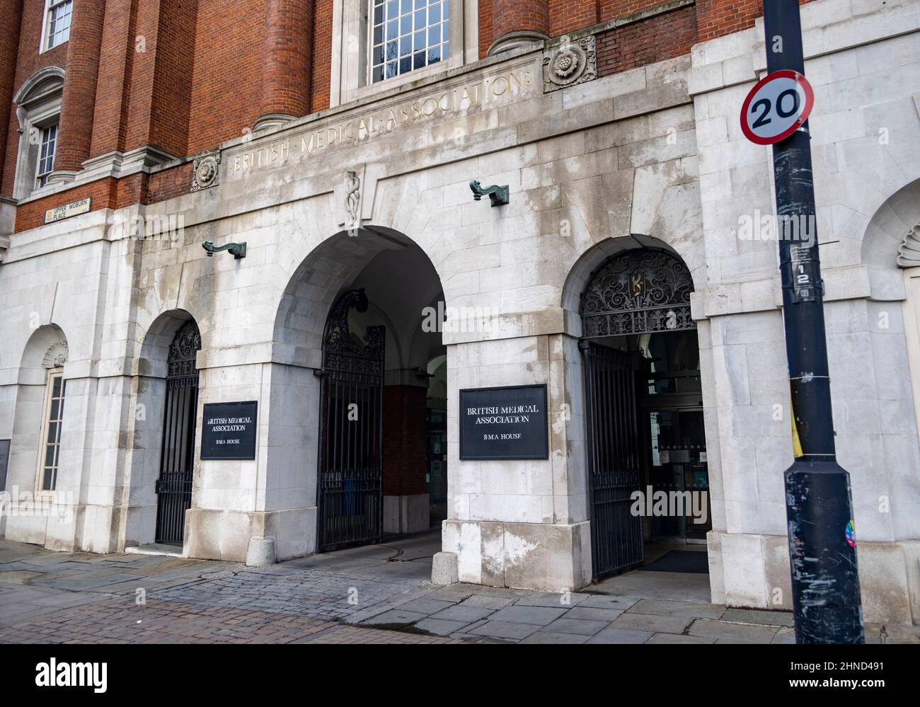 Photo: BMA HQ london British Medical Association photo de Gavin Rodgers/ Pixel8000 Banque D'Images