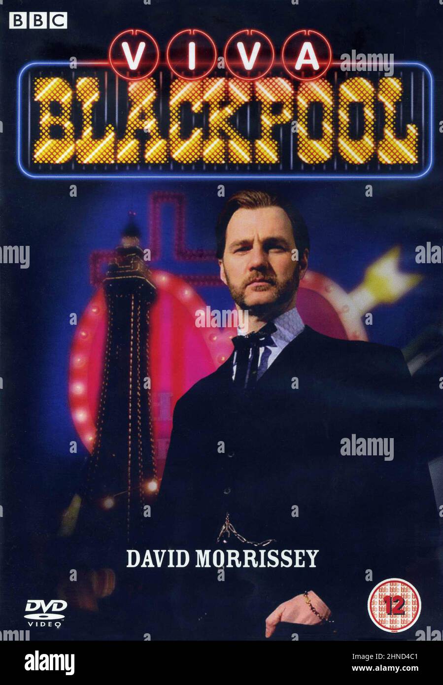 Couvercle de lecteur de DVD. 'Viva Blackpool'. Peter Bowker. Banque D'Images