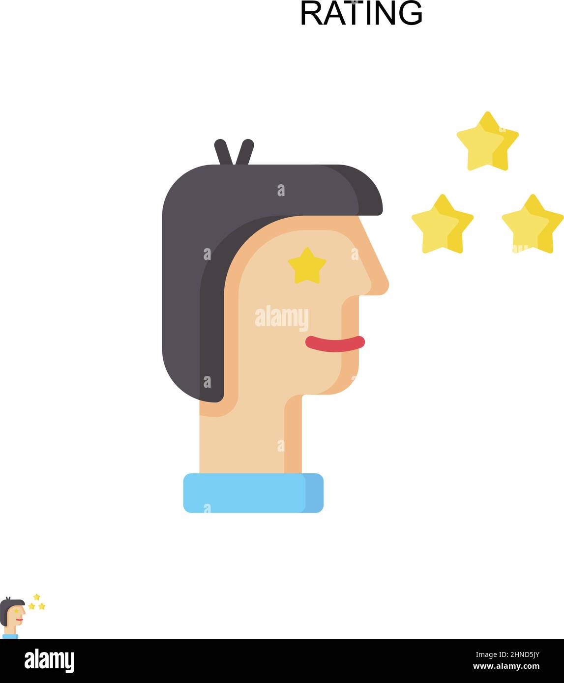Icône de vecteur simple d'évaluation.Modèle de conception de symbole d'illustration pour élément d'interface utilisateur Web mobile. Illustration de Vecteur Icône de vecteur simple d'évaluation.Modèle de conception de symbole d'illustration pour élément d'interface utilisateur Web mobile. Illustration de Vecteur