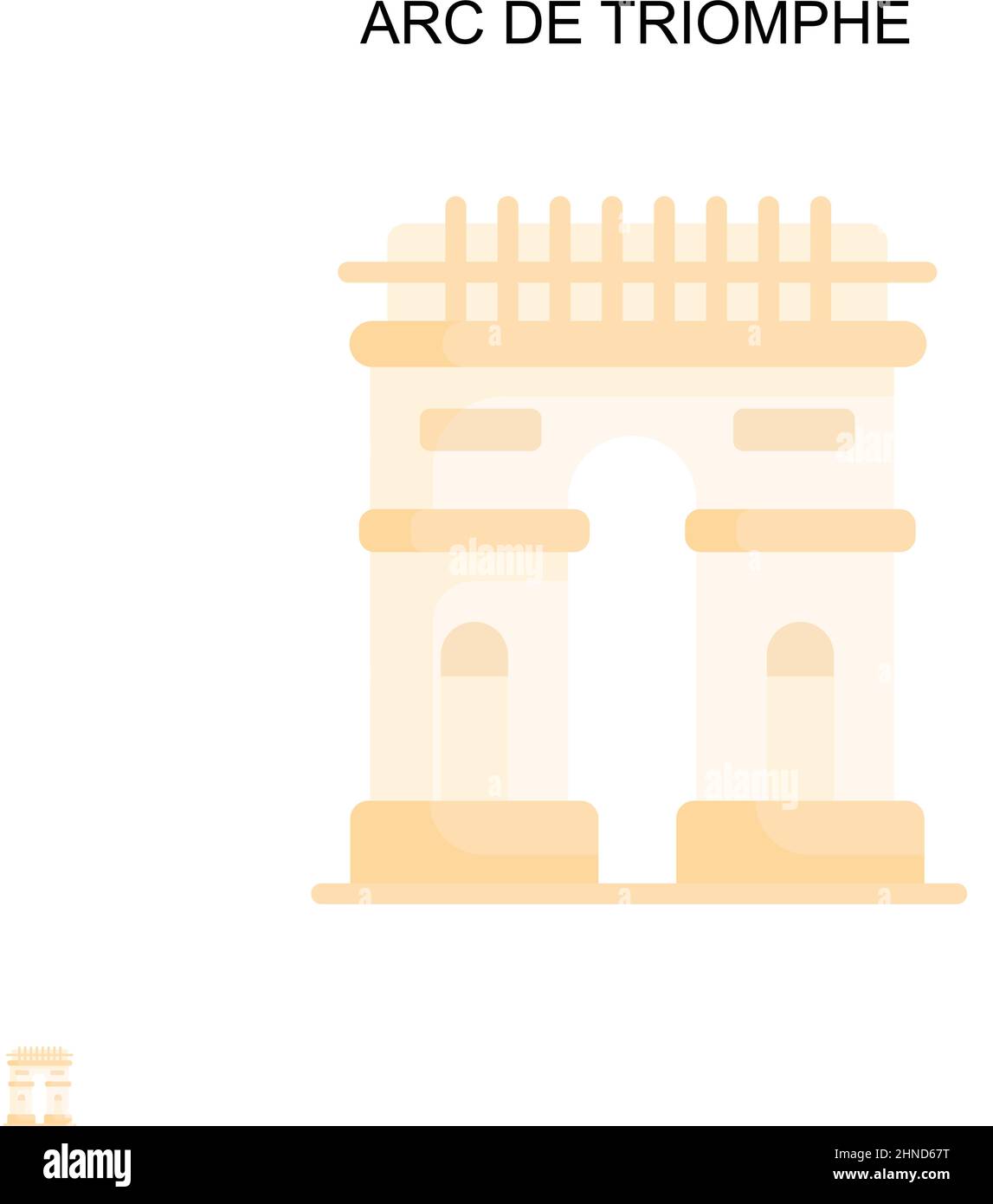Icône de vecteur simple de l'arc de triomphe.Modèle de conception de symbole d'illustration pour élément d'interface utilisateur Web mobile. Illustration de Vecteur Icône de vecteur simple de l'arc de triomphe.Modèle de conception de symbole d'illustration pour élément d'interface utilisateur Web mobile. Illustration de Vecteur