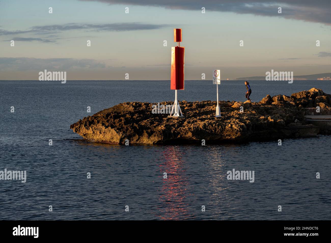 Cala Estancia, Palma, Majorque, Iles Baléares, Espagne Banque D'Images