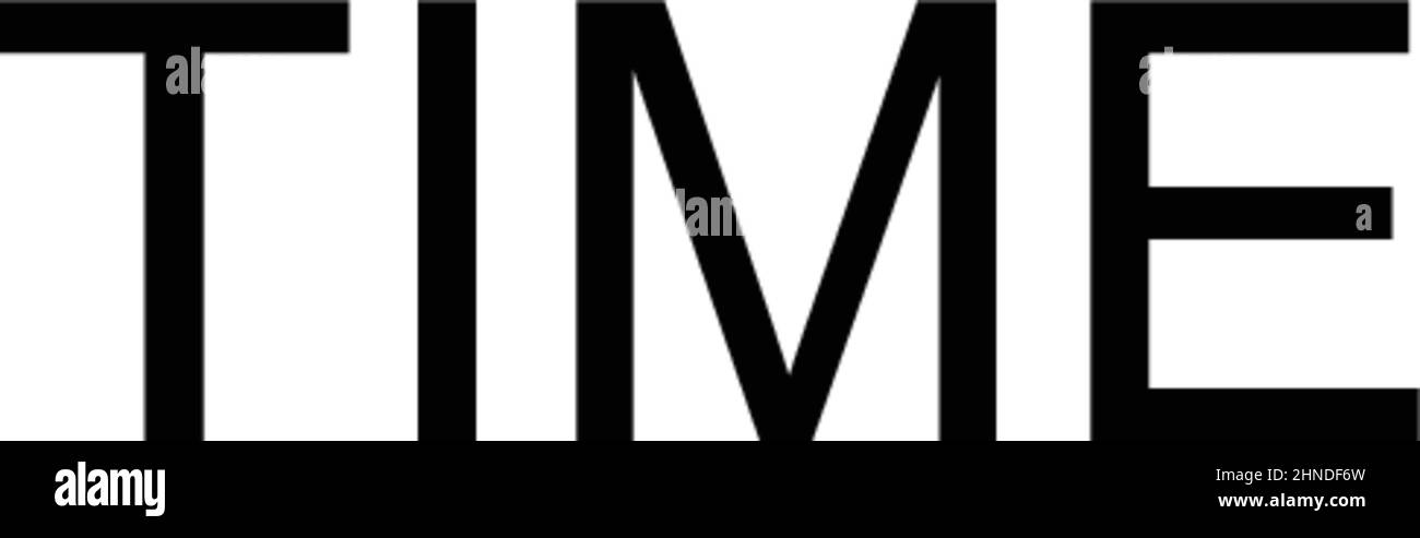 Icône vecteur simple temps.Modèle de conception de symbole d'illustration pour élément d'interface utilisateur Web mobile. Illustration de Vecteur