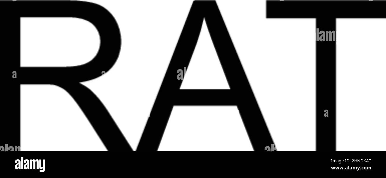 Icône de vecteur simple rat. Modèle de conception de symbole d'illustration pour élément d'interface utilisateur Web mobile. Illustration de Vecteur