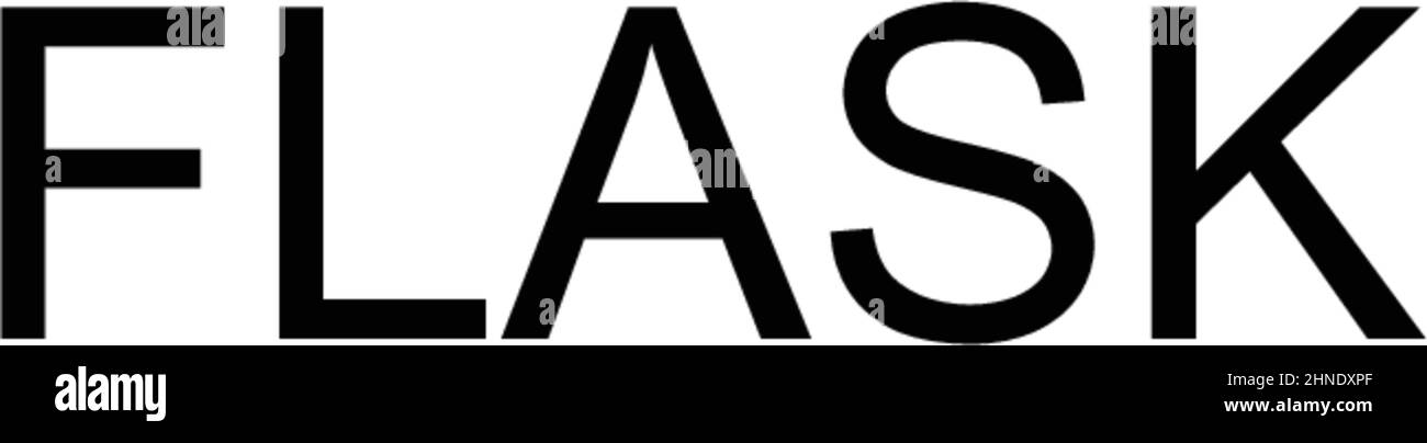 Icône vecteur simple flacon.Modèle de conception de symbole d'illustration pour élément d'interface utilisateur Web mobile. Illustration de Vecteur