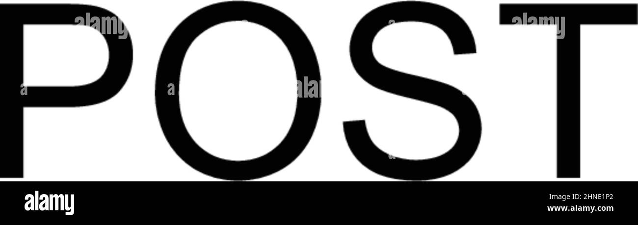 Poster une icône de vecteur simple.Modèle de conception de symbole d'illustration pour élément d'interface utilisateur Web mobile. Illustration de Vecteur