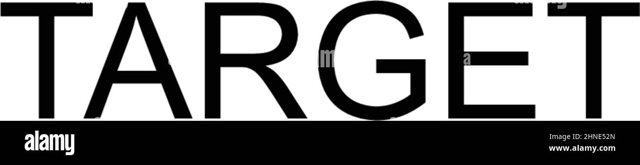 Icône vecteur simple cible.Modèle de conception de symbole d'illustration pour élément d'interface utilisateur Web mobile. Illustration de Vecteur