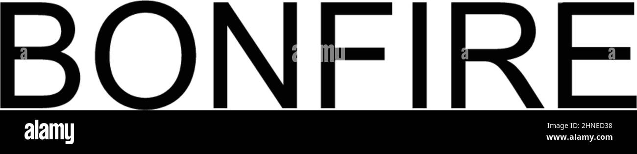 Icône de vecteur simple de feu de joie.Modèle de conception de symbole d'illustration pour élément d'interface utilisateur Web mobile. Illustration de Vecteur