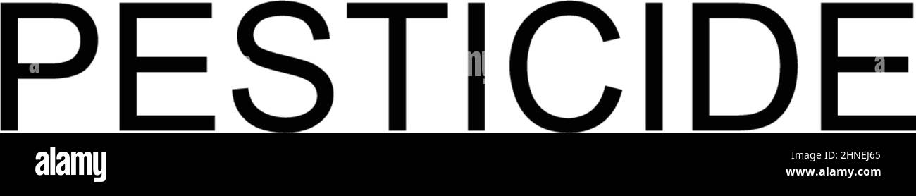 Icône de vecteur simple de pesticide.Modèle de conception de symbole d'illustration pour élément d'interface utilisateur Web mobile. Illustration de Vecteur