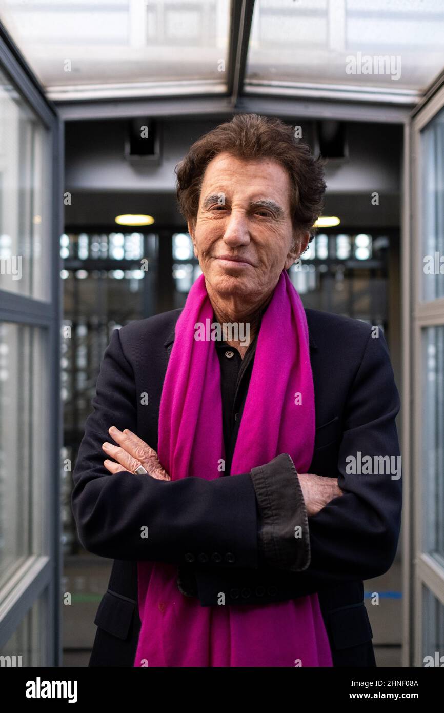 France, Paris, le 15th février 2022. Portrait de Jack Lang, ancien ministre  de la Culture et président de l'Institut du monde arabe Photo Stock - Alamy