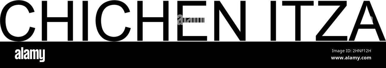 Chichen Itza icône de vecteur simple. Modèle de conception de symbole d'illustration pour élément d'interface utilisateur Web mobile. Illustration de Vecteur