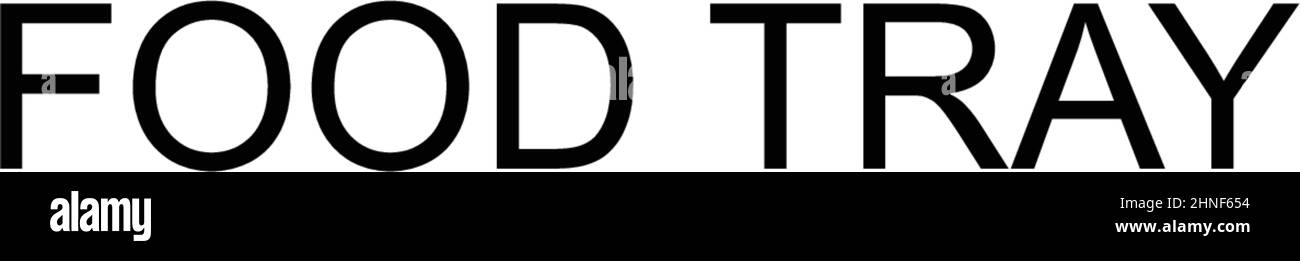 Icône de vecteur simple du bac à aliments.Modèle de conception de symbole d'illustration pour élément d'interface utilisateur Web mobile. Illustration de Vecteur