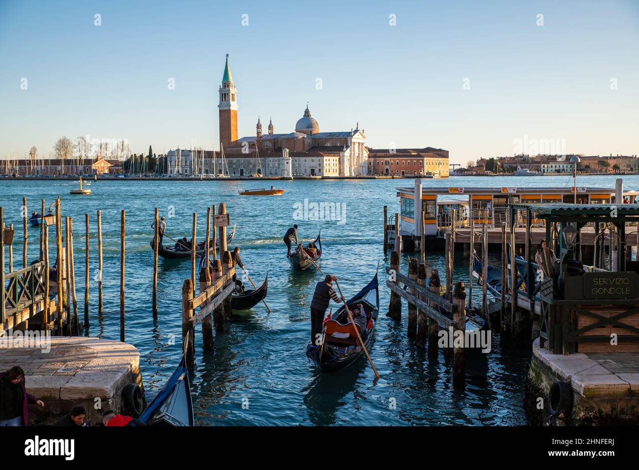 Vue du bassin de san marco Banque de photographies et d’images à haute
